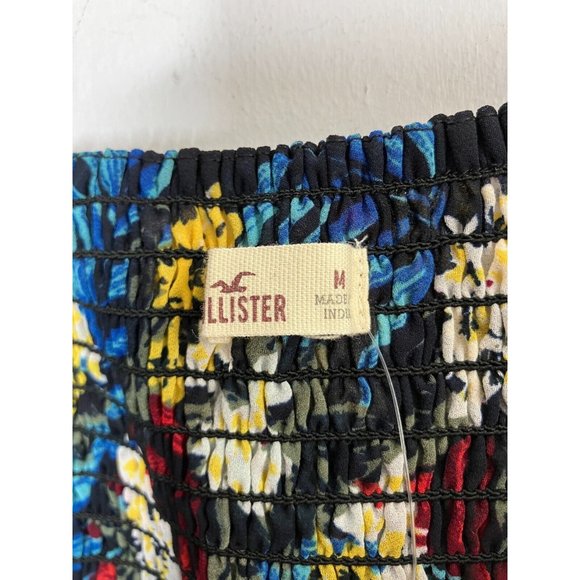 Hollister Women's Medium Floral Spaghetti Strap Tank Blouse New - Picture 5 of 12